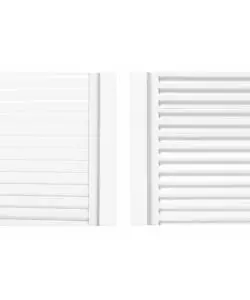 PARETE LATERALE A PANNELLI SCORREVOLI PER PERGOLE RIVIERA "SLIDING BLIND" IN ALLUMINIO BIANCO LATO 4 M